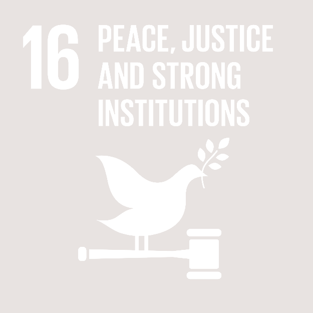 Peace, Justice and Strong Institutions